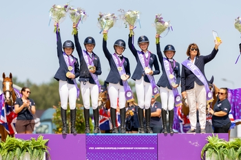Great Britain secure Team Gold in the Jumping European Championships for Children Great Britain secure Team Gold in the Jumping European Championships for Children